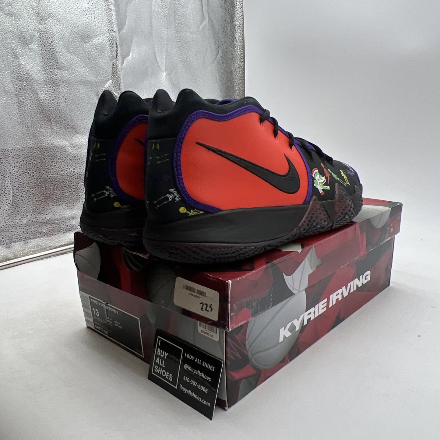 Size 13 - Nike Kyrie 4 PE Day of the Dead (CI0278-800)