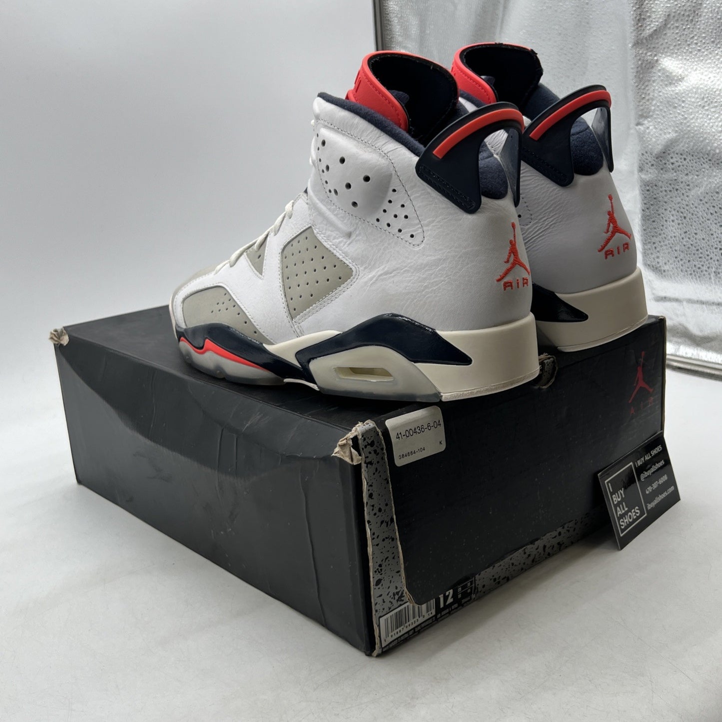 Size 12 - Air Jordan 6 Retro Tinker (384664-104)