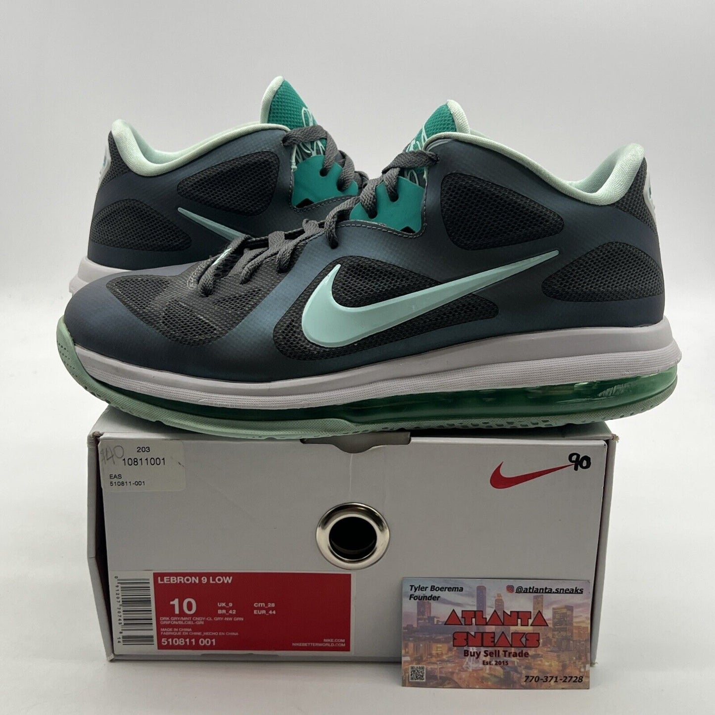 Size 10 - Nike LeBron 9 Low Easter (510811-001)