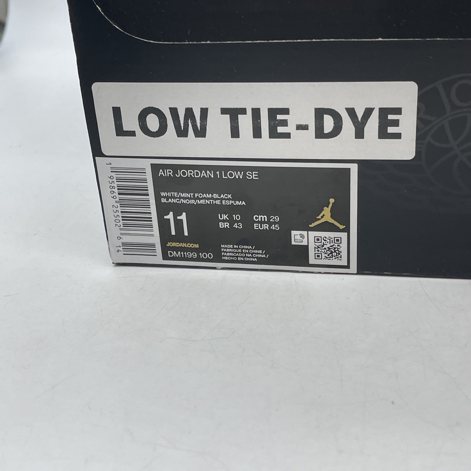 Size 11 - Air Jordan 1 SE Low Tie Die (DM1199-100)