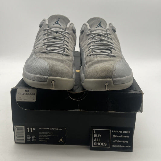 Size 11.5 - Air Jordan 12 Retro Low Wolf Grey (308317-002)