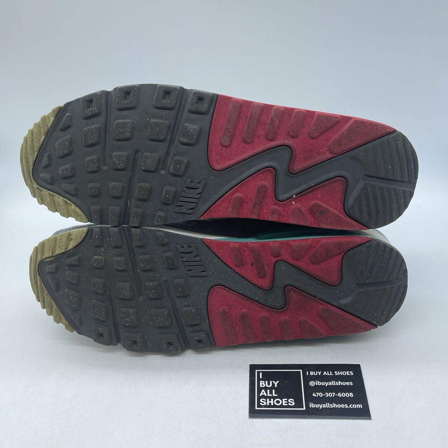 Size 12 - Nike Air Max 90 Air Sprung Iron Grey Suede Leather (DM8171-001)