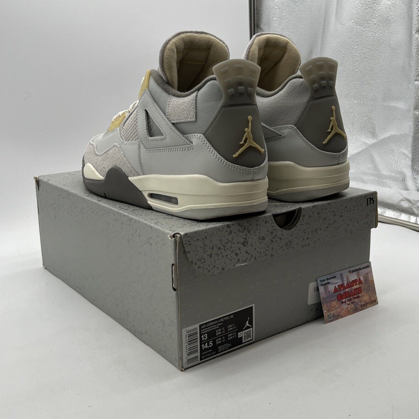 Size 13 - Air Jordan 4 Retro SE Low Craft (DV3742-021)