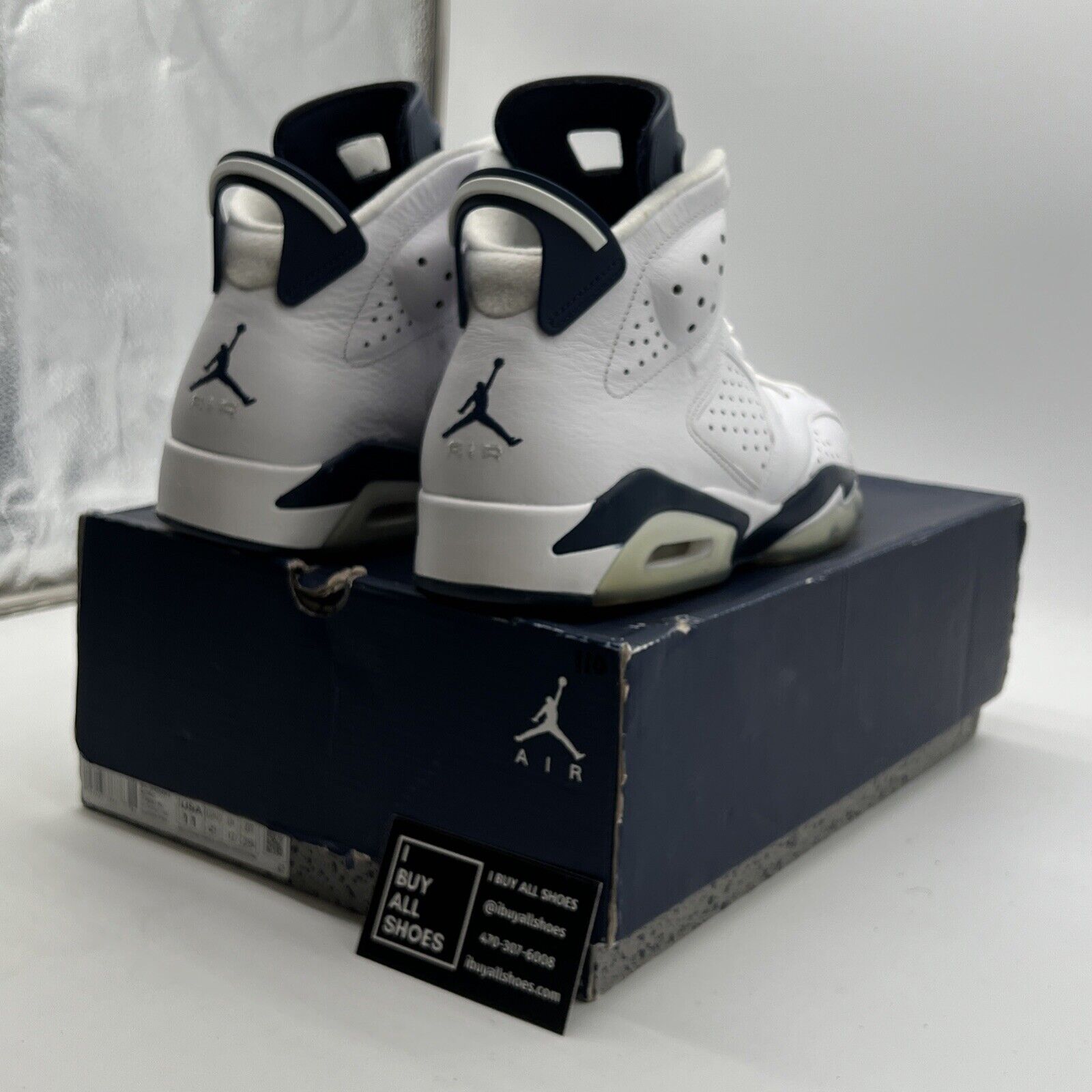 Size 11 - Air Jordan 6 Retro Midnight Navy (CT8529-141)