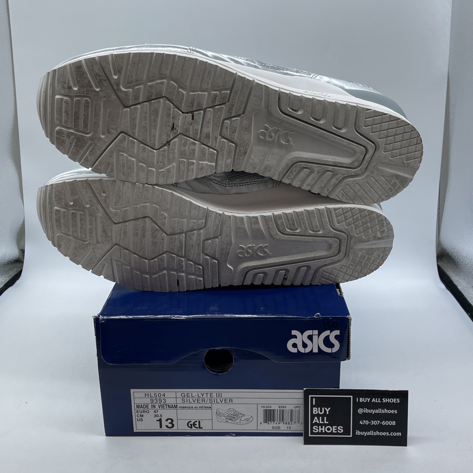 Size 13 - ASICS Gel Lyte 3 Holiday Champagne Suede Leather (HL504-9393)