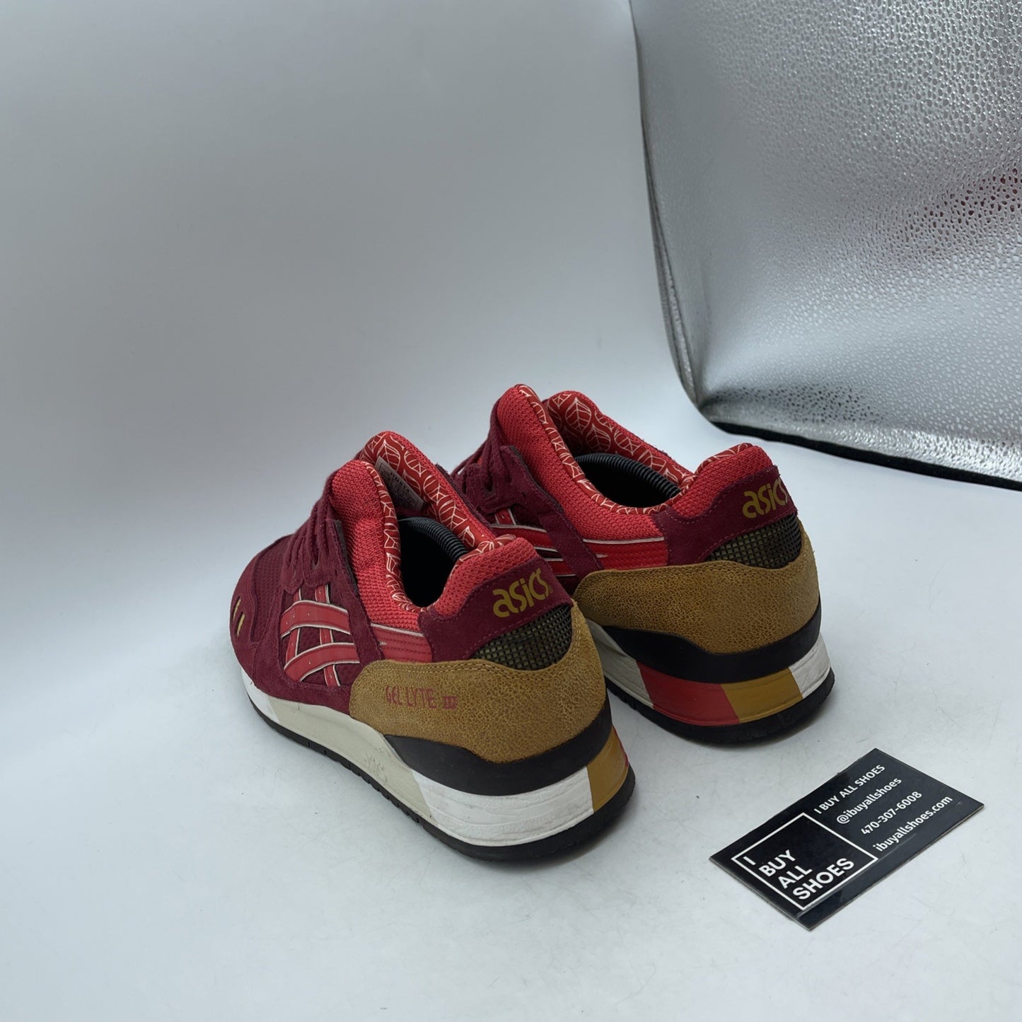 Size 13 - Asics Gel Lyte 3 Fiery Red (HN514)