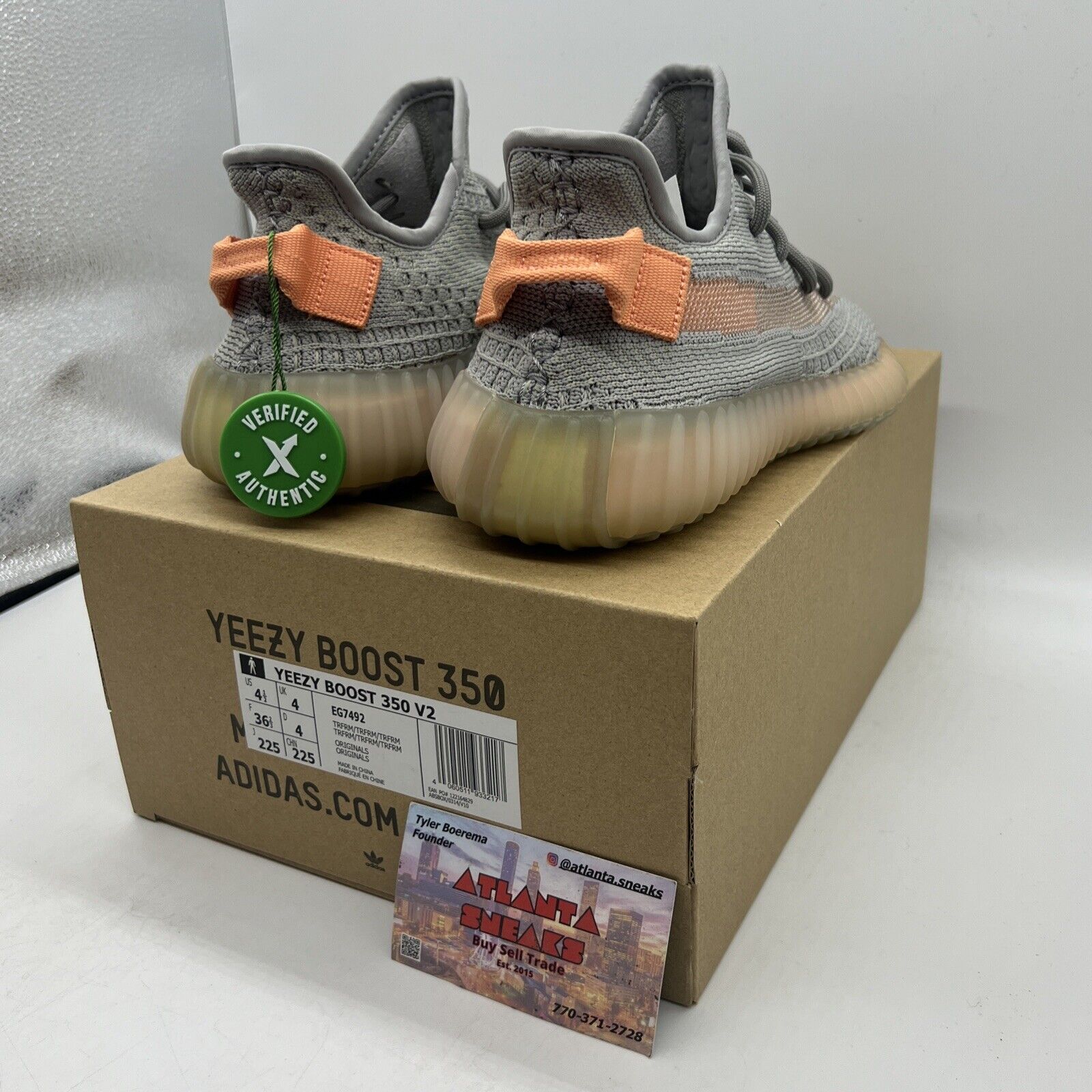 Size 4.5 - adidas Yeezy Boost 350 V2 True Form Brand New Og All