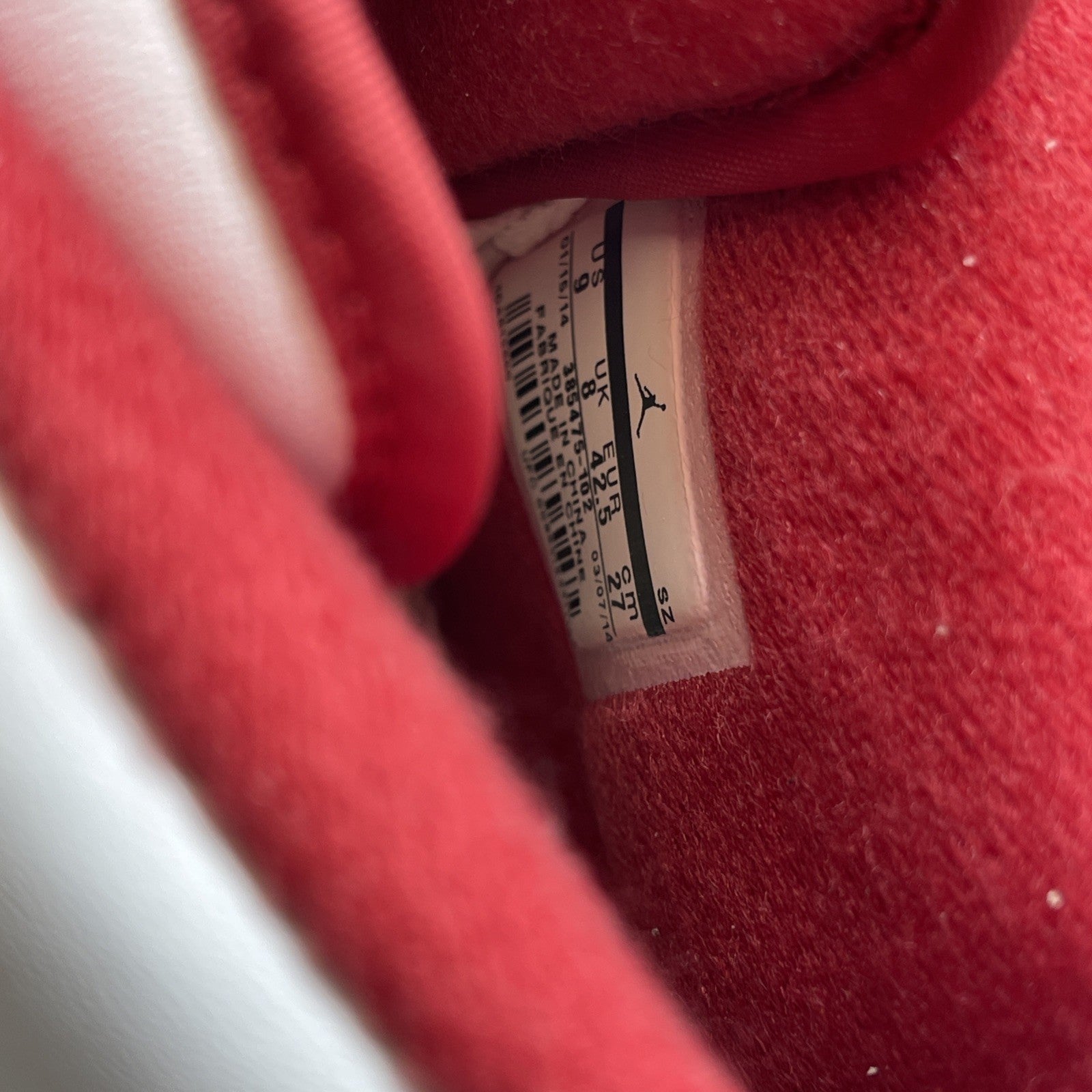 Size 9 - Air Jordan 2 Retro Chicago Home (385475-102)