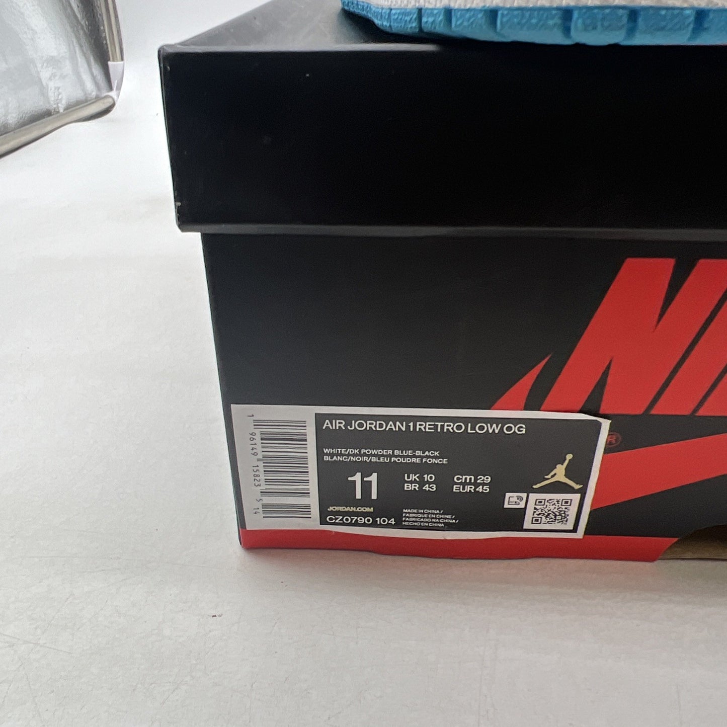 Size 11 - Air Jordan 1 Retro OG Low UNC (CZ0790-104)