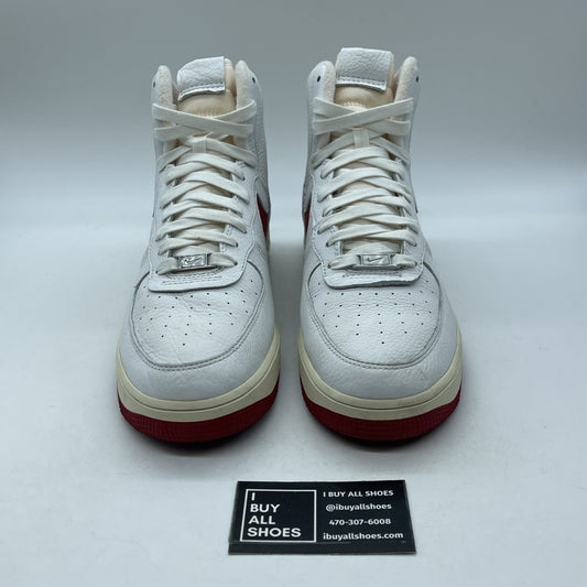 Size 11.5 - Nike Air Force 1 High Sculpt Red White Leather (DC3590-100)