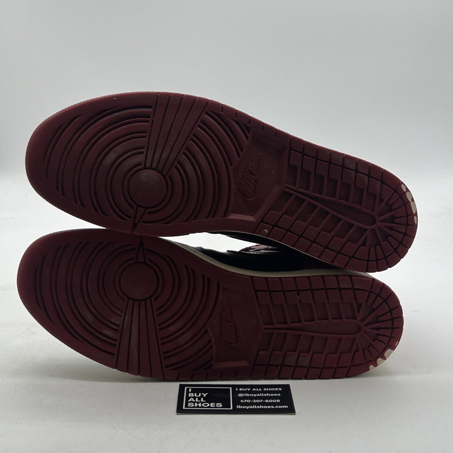 Size 12 - Air Jordan 1 Retro OG High Banned, Bred (555088-001)
