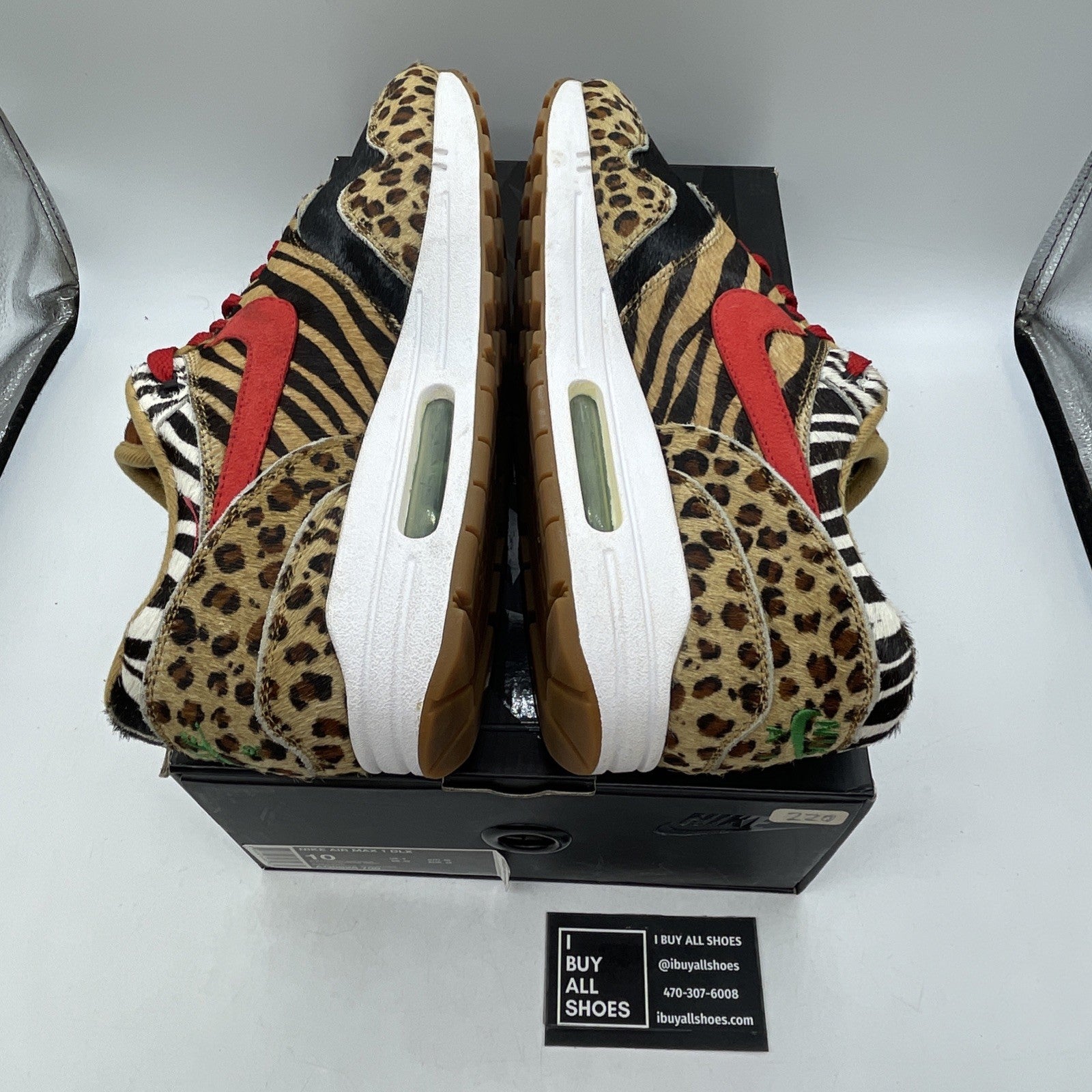 Size 10 - Nike Atmos x Air Max 1 DLX 2018 Animal Pack (AQ0928-700)
