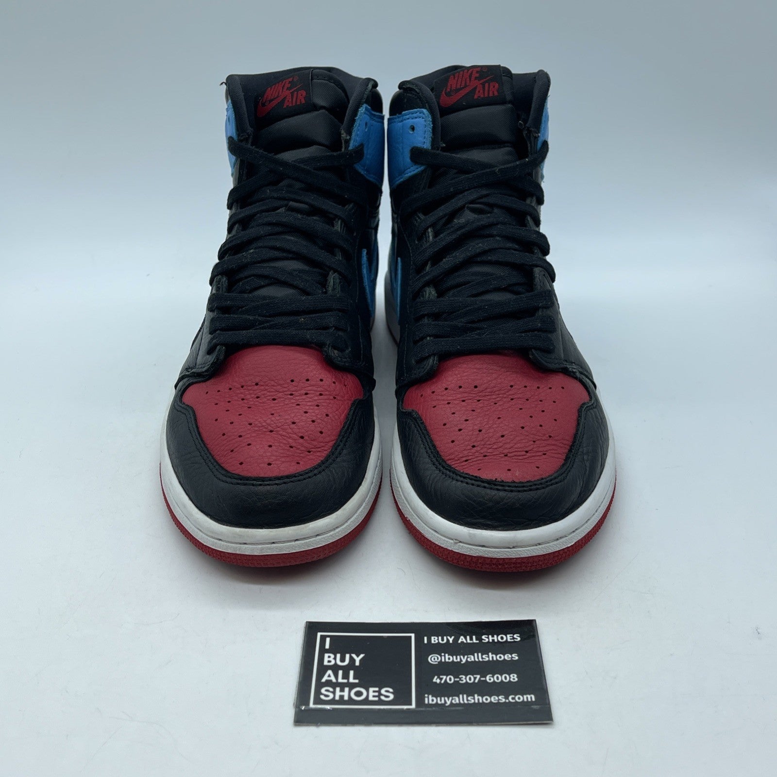 Size 11.5 - Jordan 1 High OG UNC To Chicago 2020 Blue Red Leather (CD0461-046)