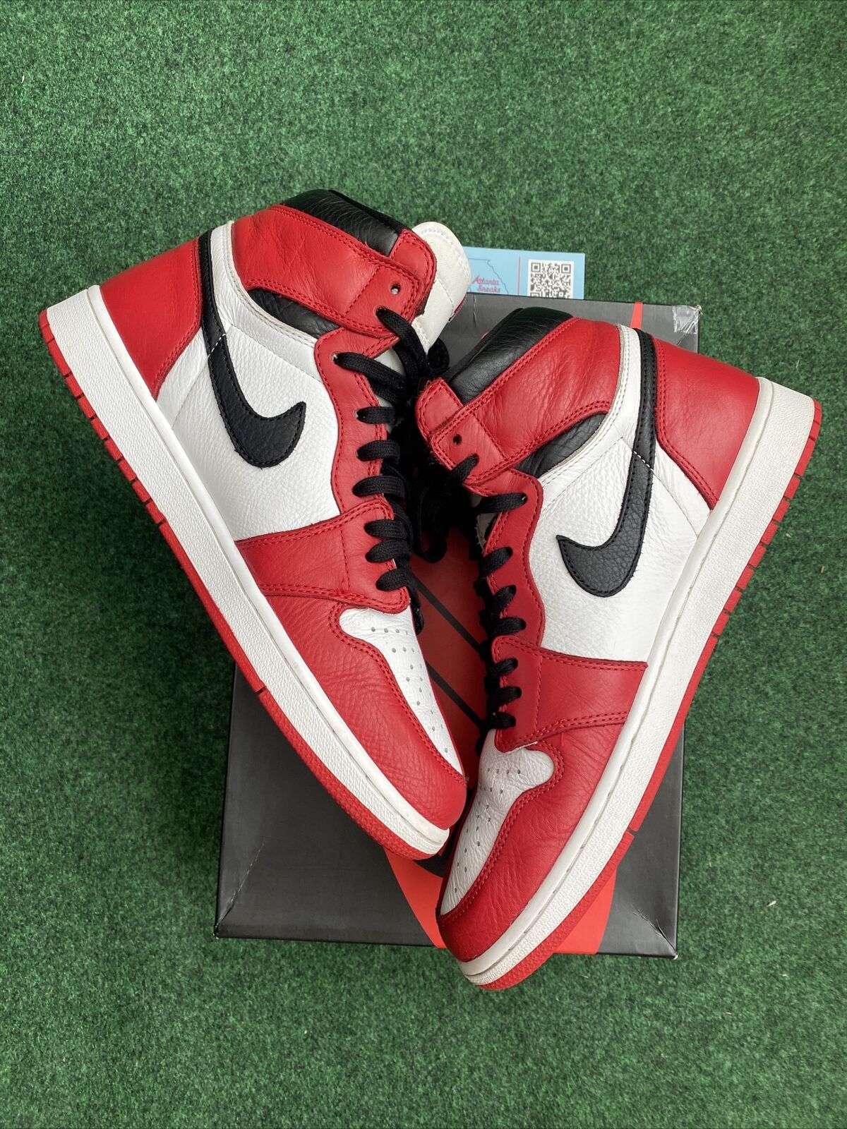 Size 12 - Jordan 1 Retro High OG NRG Homage to Home 2018 Red White Black Chicago