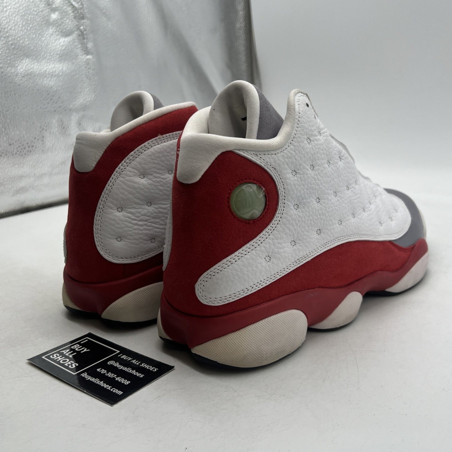 Size 14 - Air Jordan 13 Retro 2014 Grey Toe (414571-126)