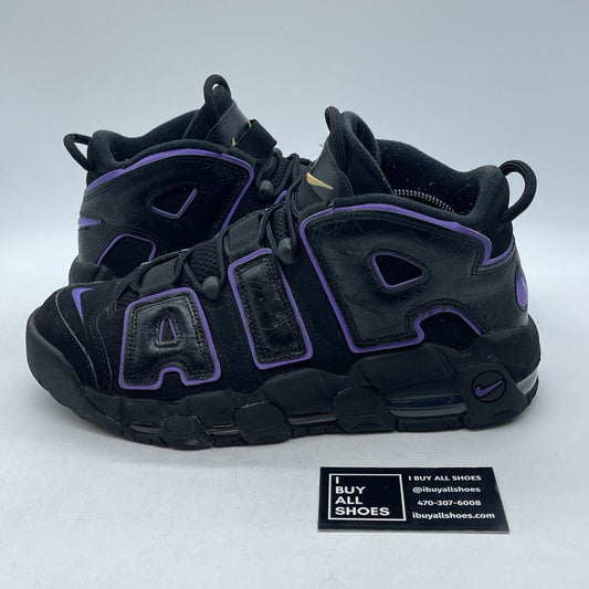 Size 10 - Nike Air More Uptempo '96 Black Action Grape Black Suede (DV1879-001)