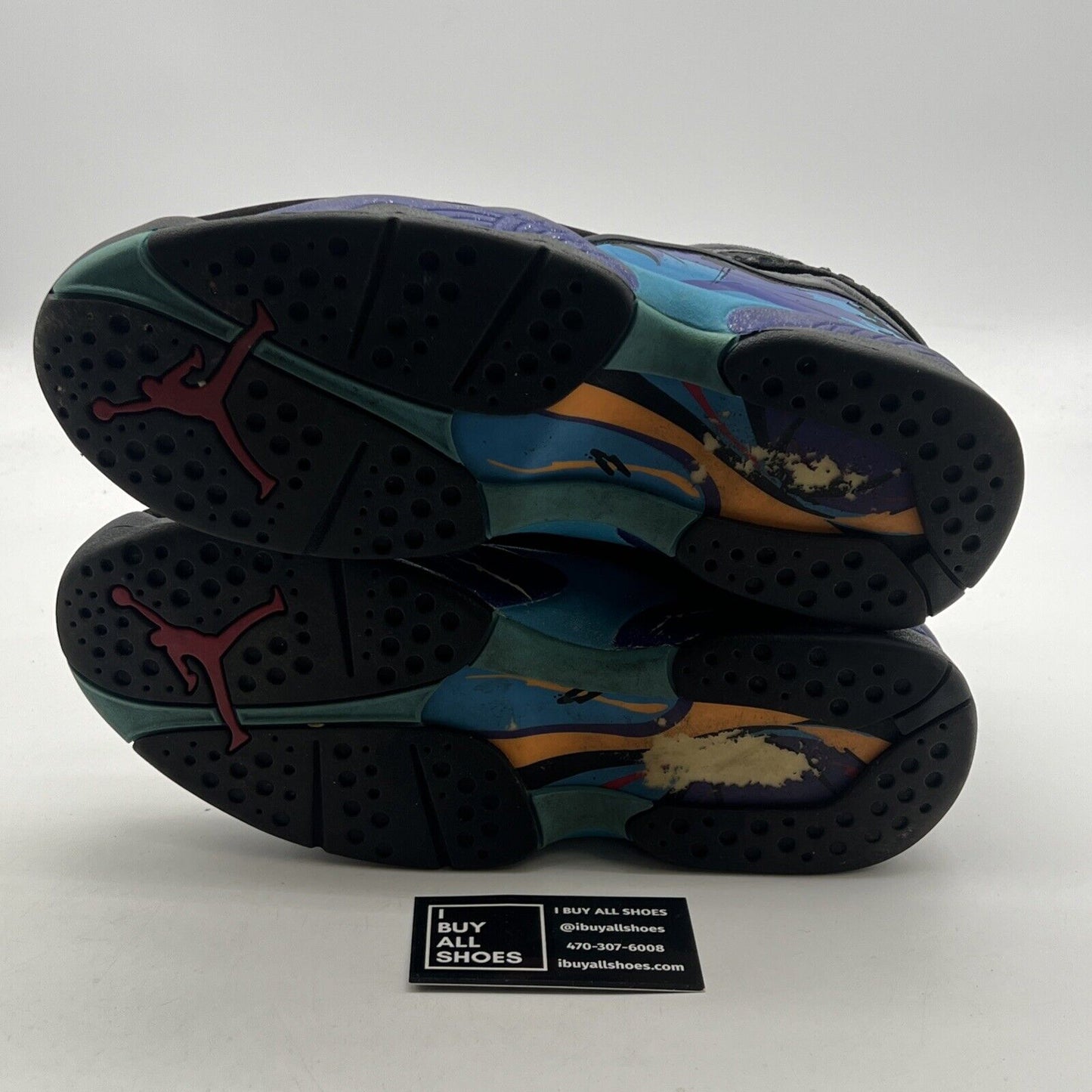 Size 10.5 - Air Jordan 8 Retro Aqua 2015 (305381-025)