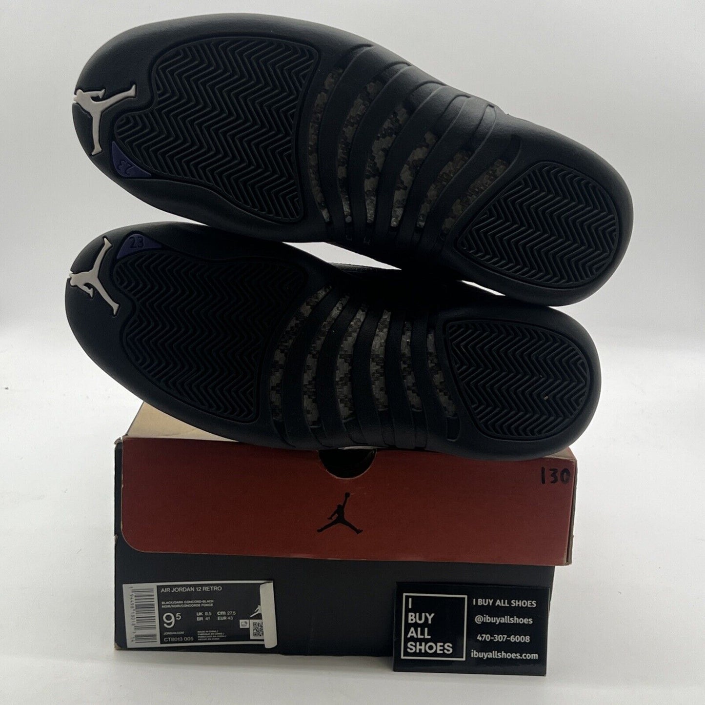Size 9.5 - Air Jordan 12 Retro Dark Concord (CT8013-005)