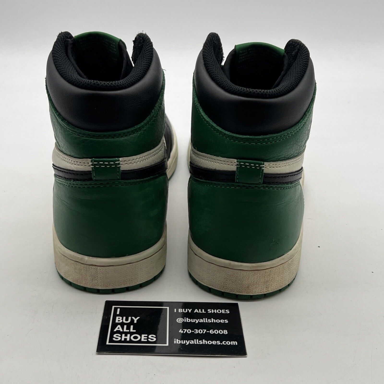 Size 10.5 - Air Jordan 1 Retro High OG Pine Green 2018 (555088-302)