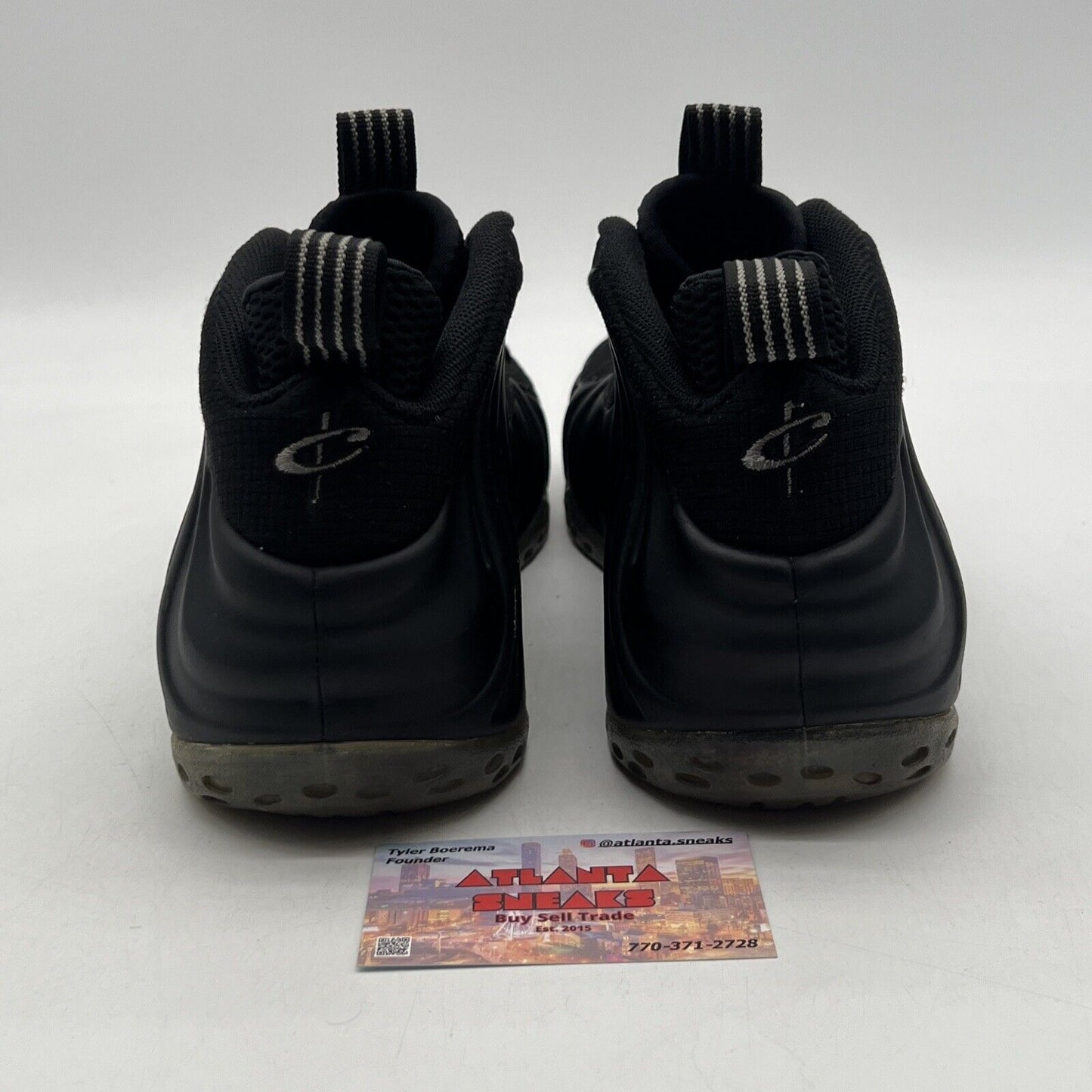 Size 10 - Nike Air Foamposite One Stealth Black (314996-010)