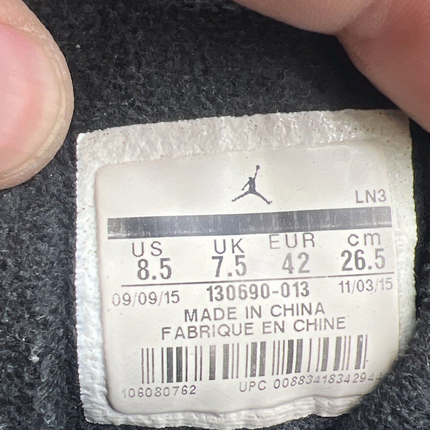 Size 8.5 - Air Jordan 12 Retro The Master (130690-013)