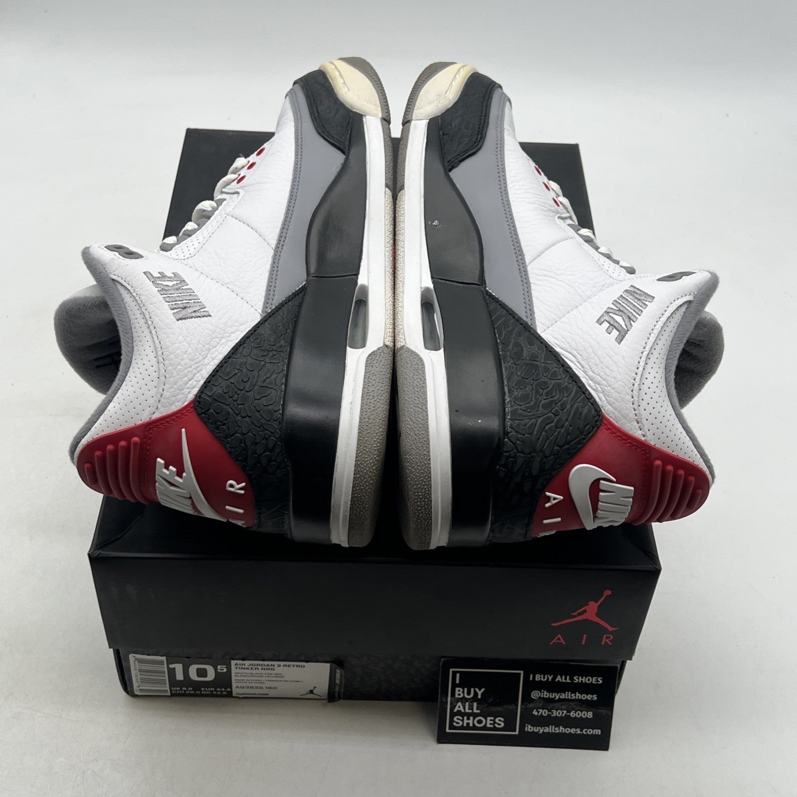 Size 10.5 - Air Jordan 3 Retro NRG Tinker 2018 (AQ3835-160)