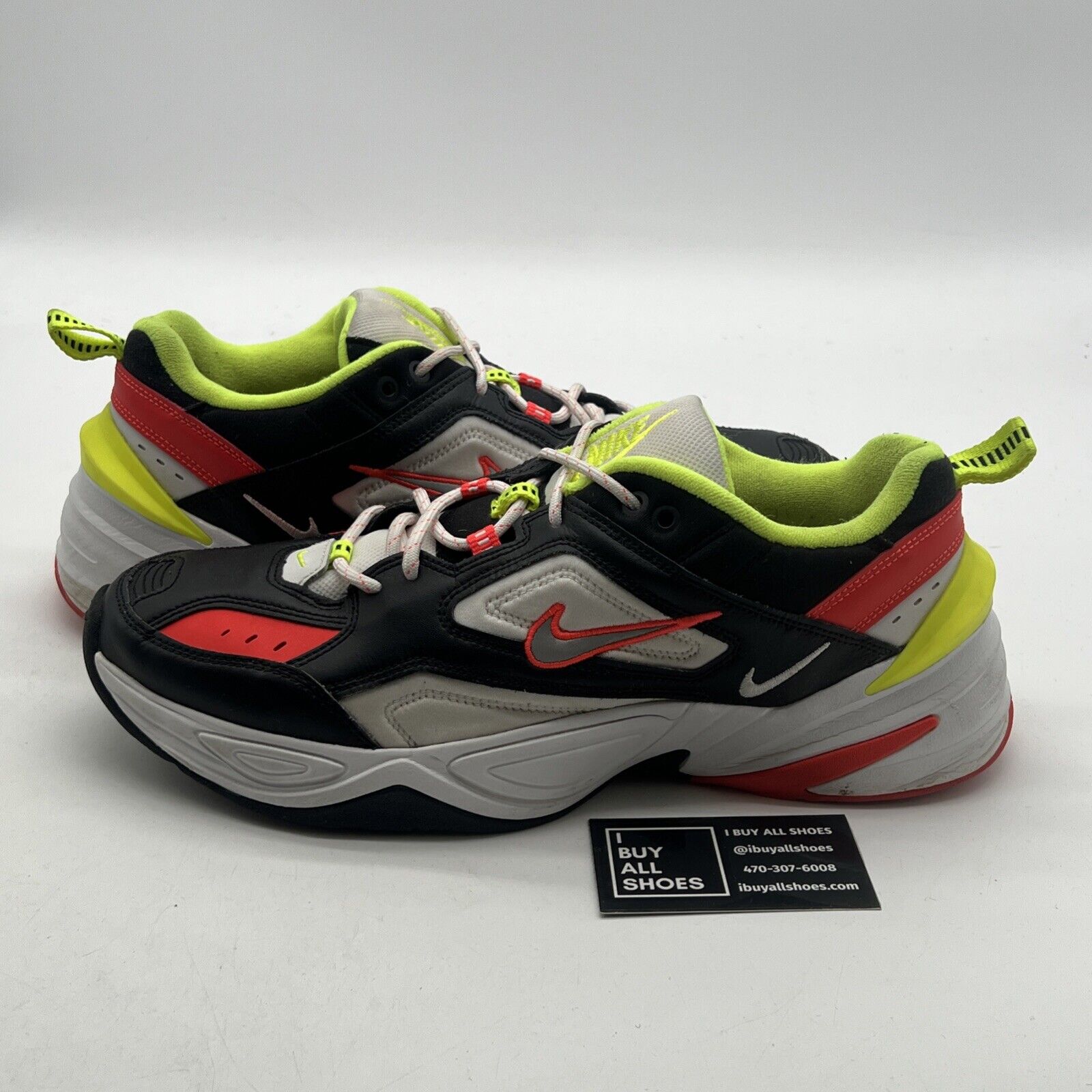 Size 12 - Nike M2K Tekno Crimson Volt (CI2969-003)