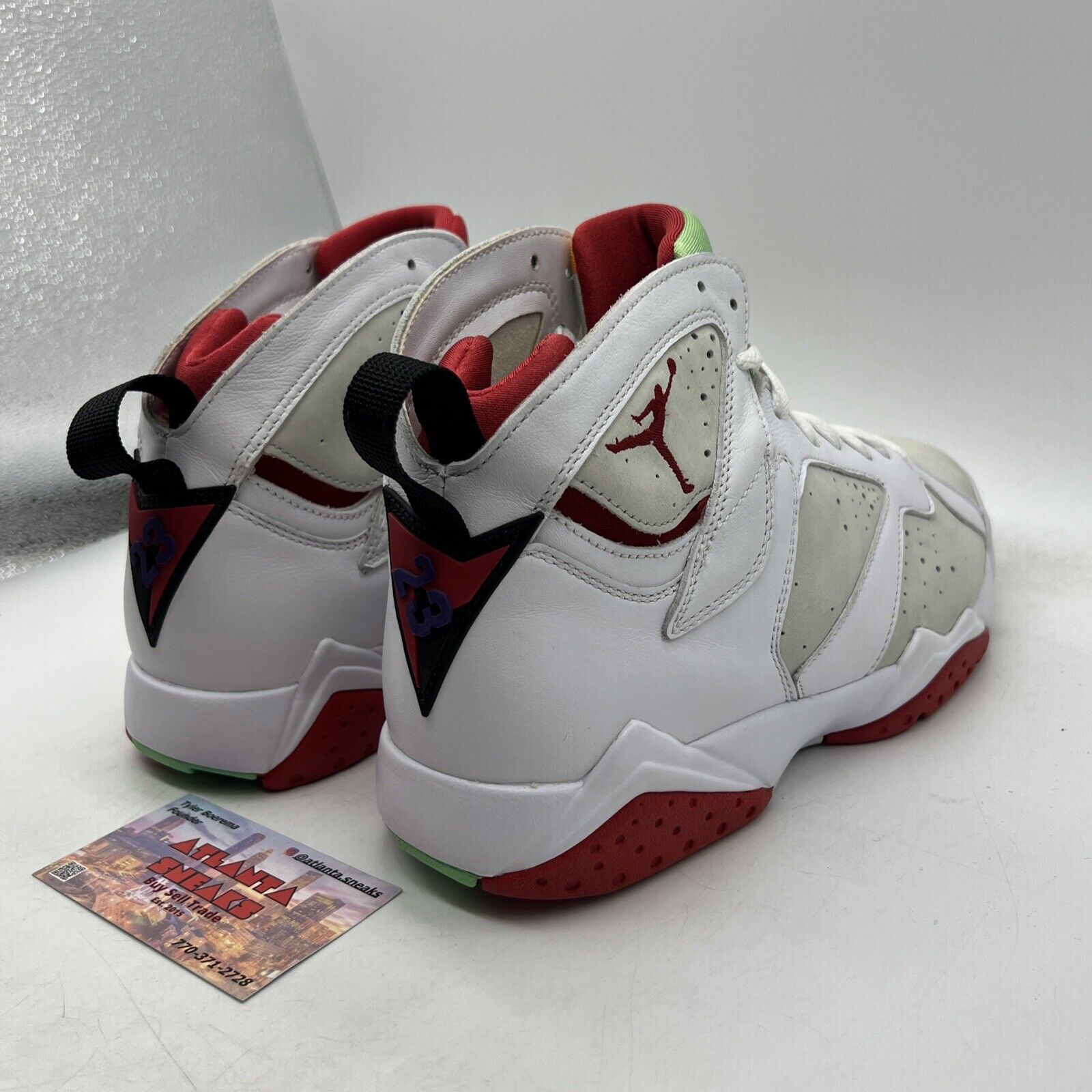 Size 8 - Air Jordan 7 Retro 2015 Hare Red (304775-125)