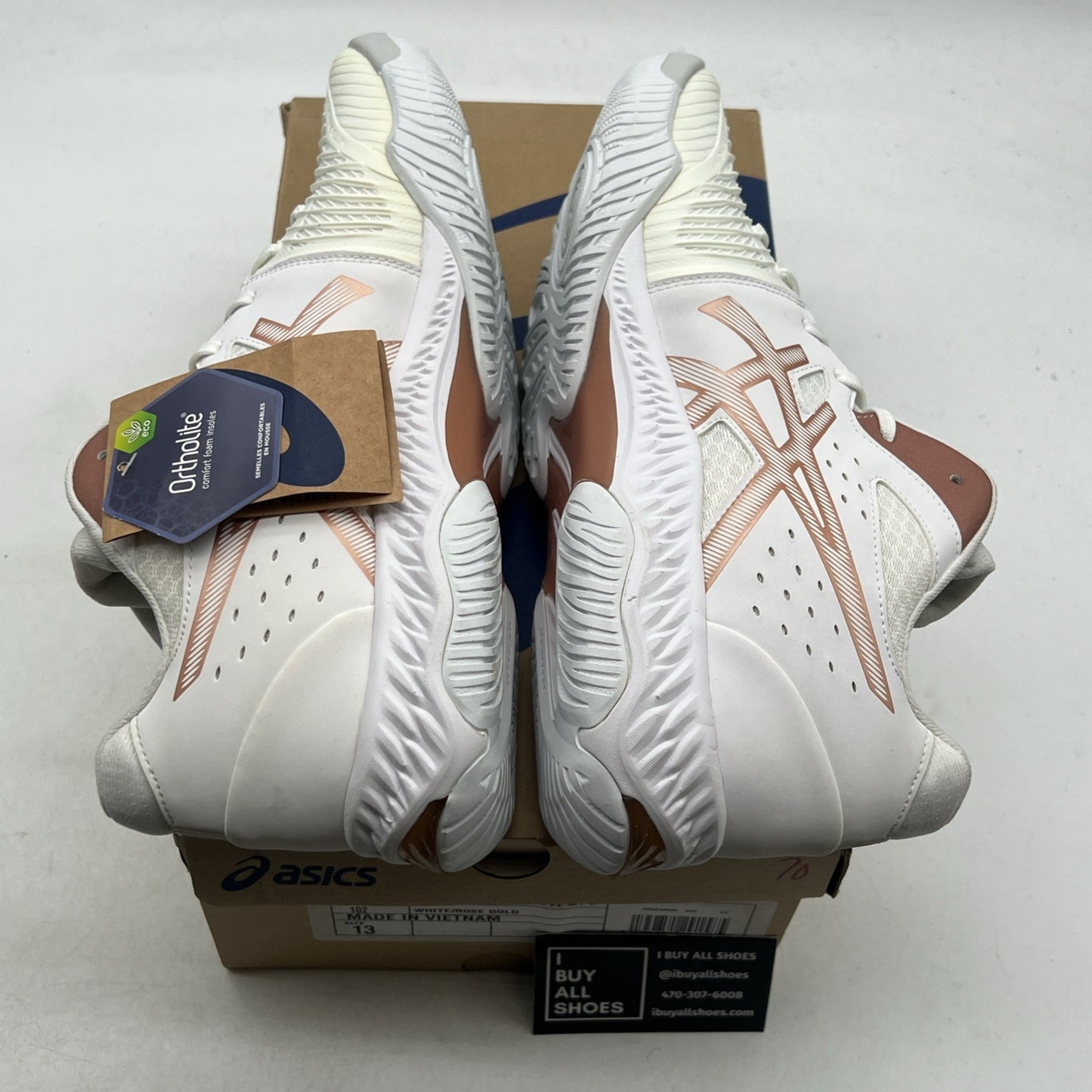 Size 13W - ASICS W Netburner Ballistic FlyteFoam 2 Volleyball Shoes (1052A034)