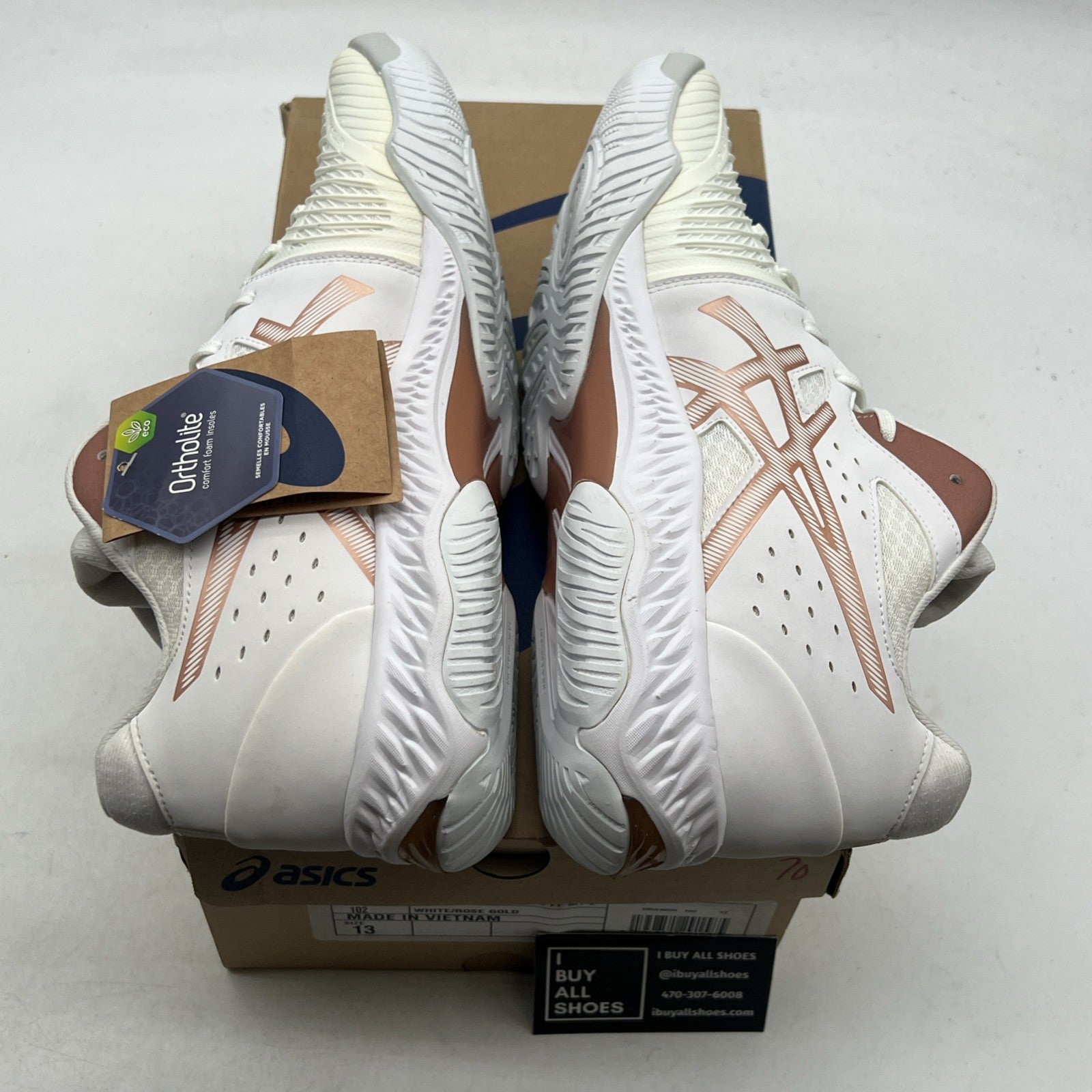 Size 13W - ASICS W Netburner Ballistic FlyteFoam 2 Volleyball Shoes (1052A034)