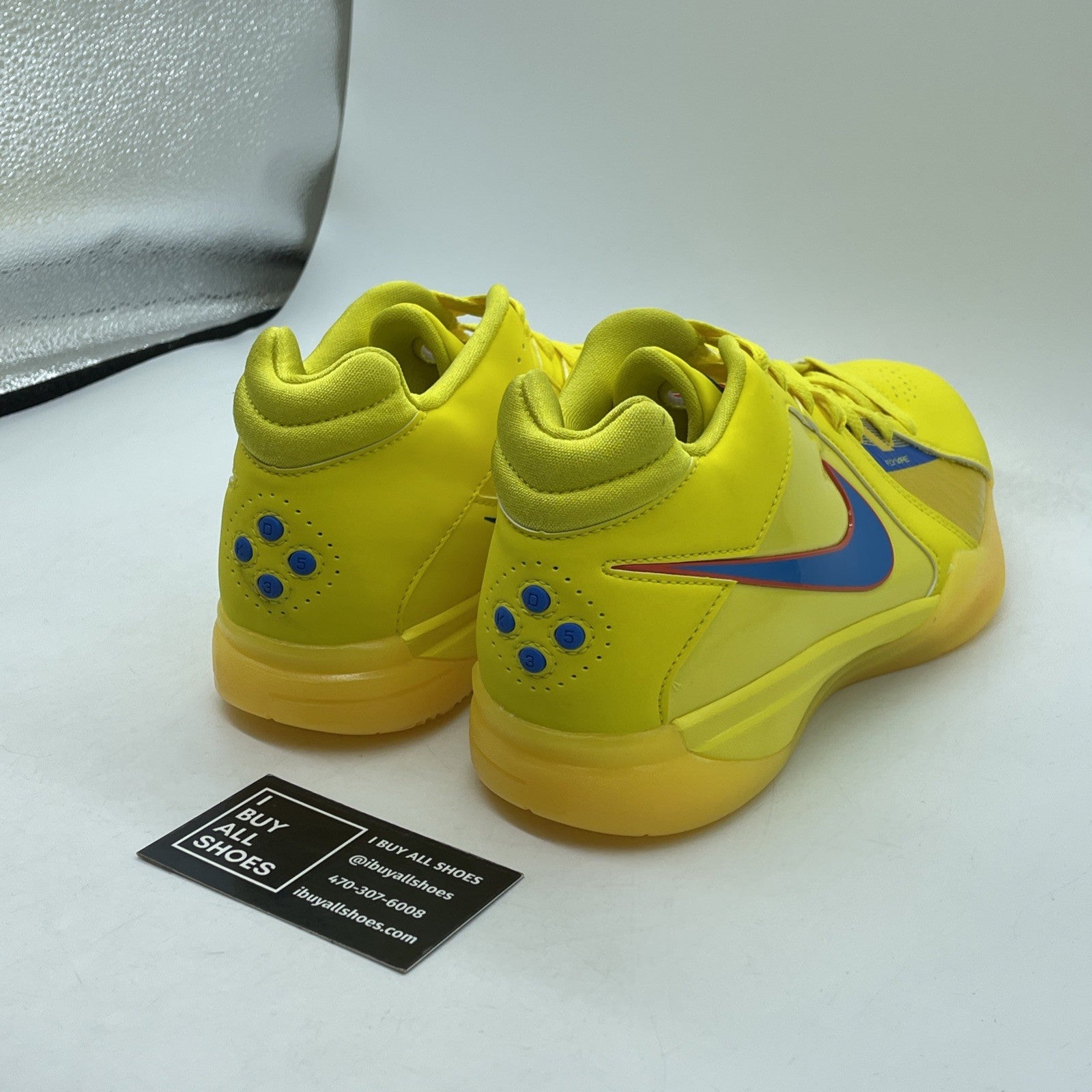 Size 8 - Nike Zoom KD 3 2023 Christmas Yellow Blue (FD5606-700)