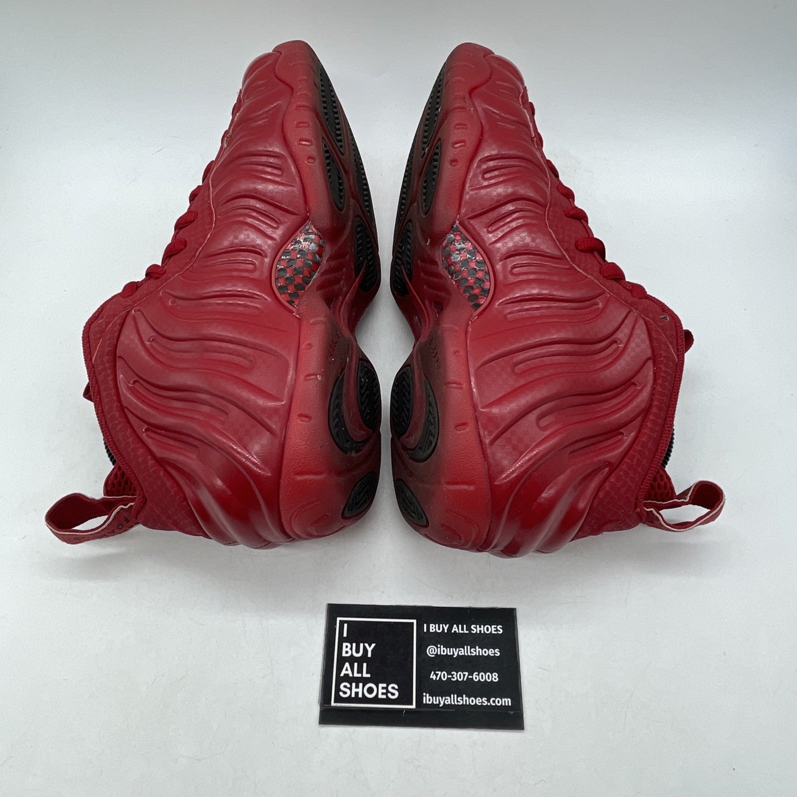 Size 7.5 - Nike Air Foamposite Pro Gym Red (624041-603)