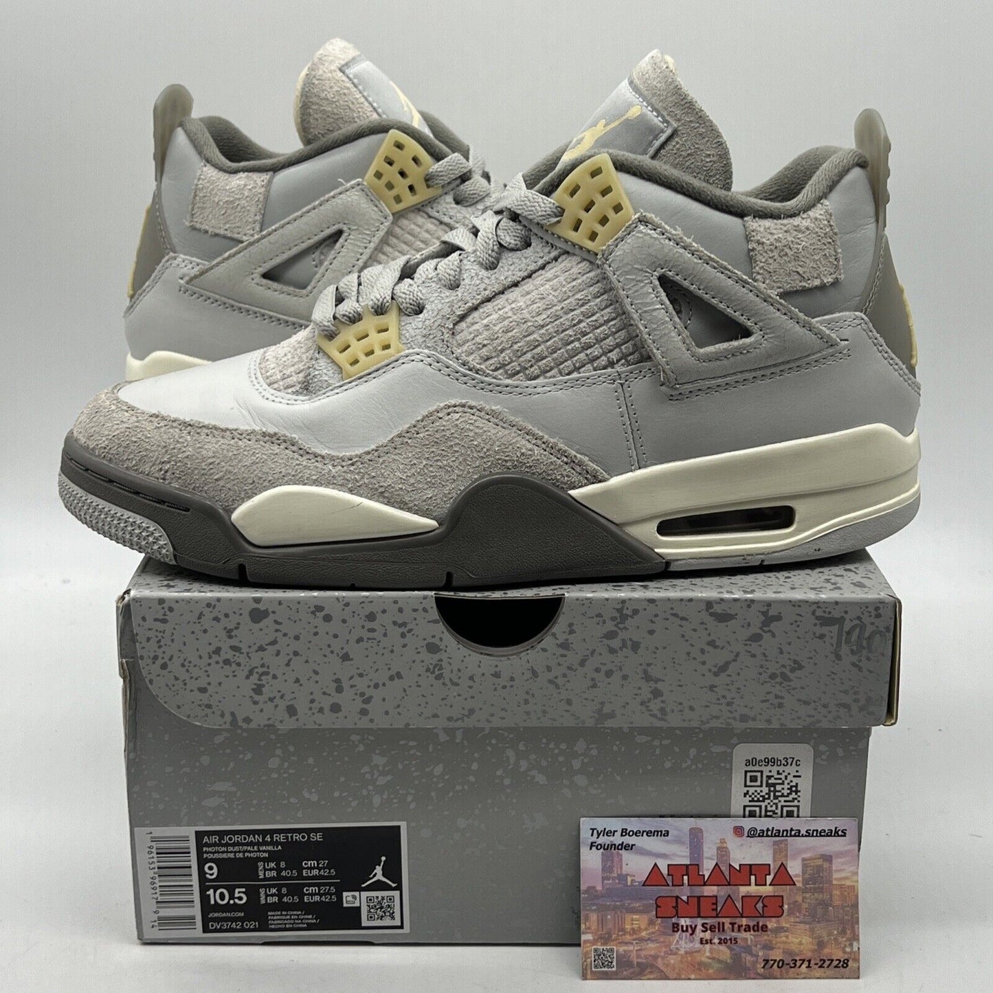 Size 9 - Jordan 4 Retro SE Low Craft (DV3742-021)