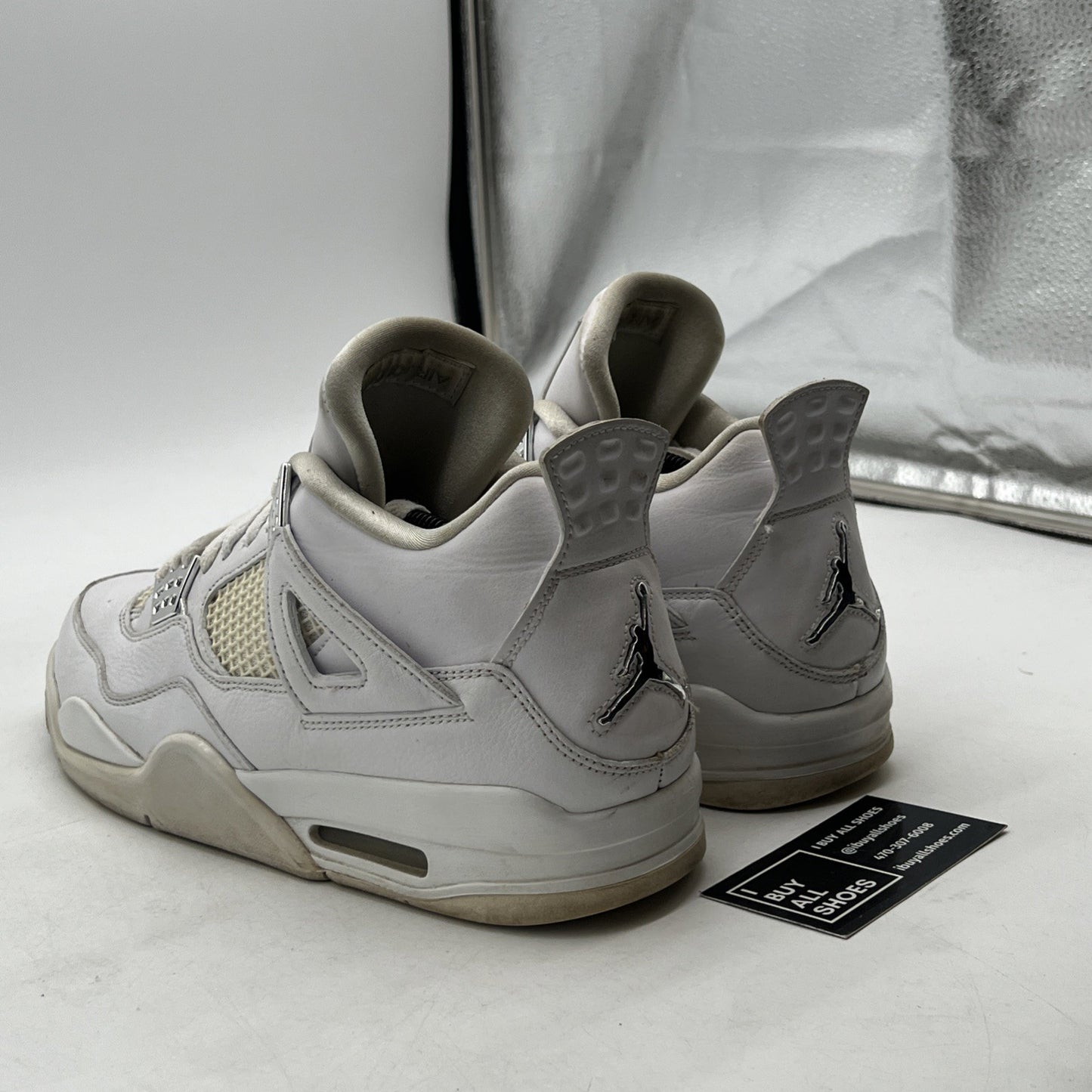 Size 11 - Air Jordan 4 Retro Mid Pure Money (308497-100)