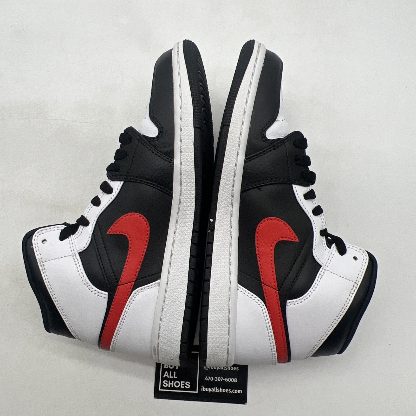 Size 8 - Air Jordan 1 Mid Chile Red (554724-075)