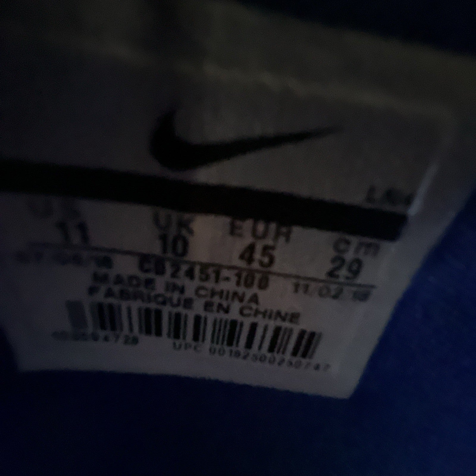Size 11 - Nike LeBron 16 SuperBron (CD2451-100)