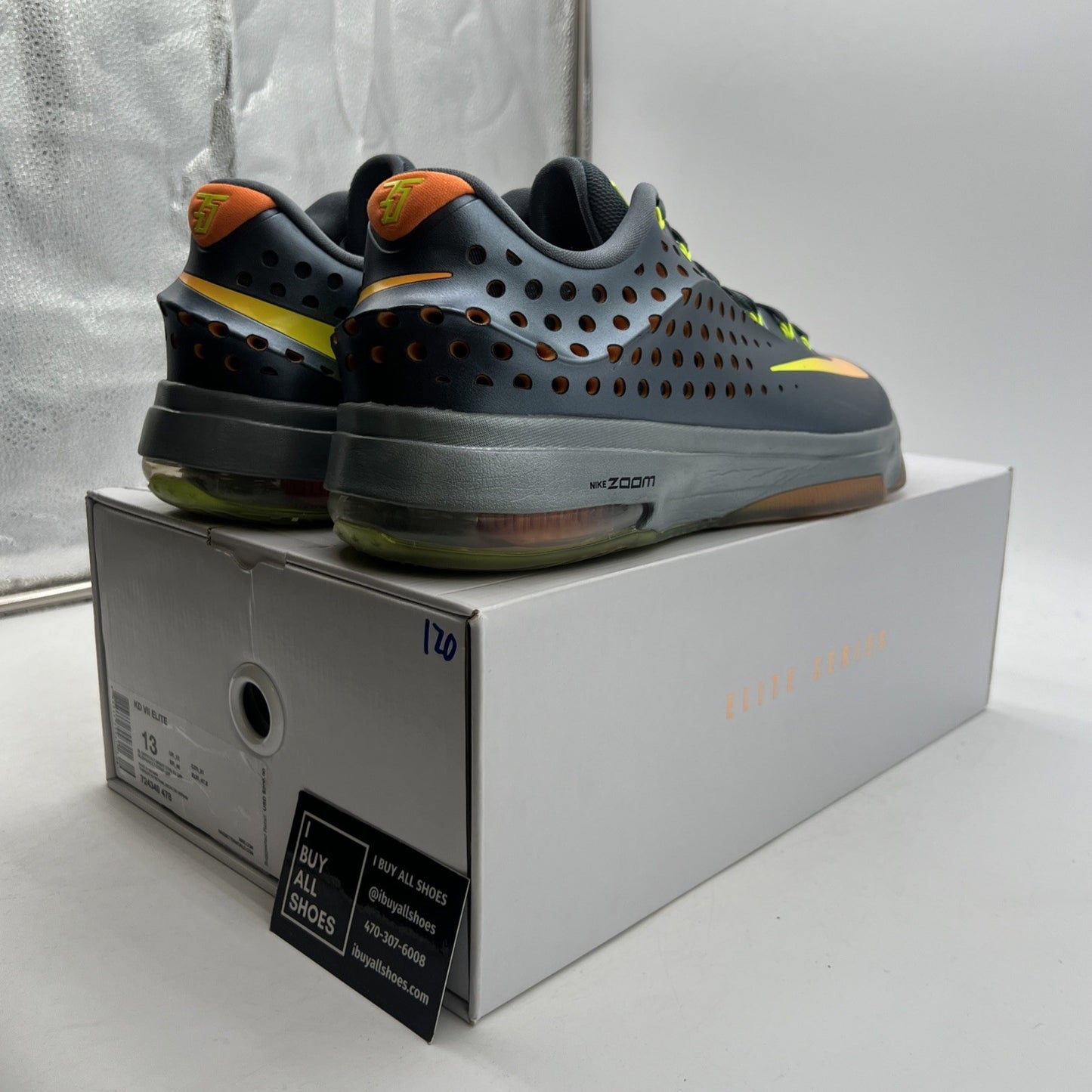 Size 13 - Nike KD 7 Elite Team - (724349-478)