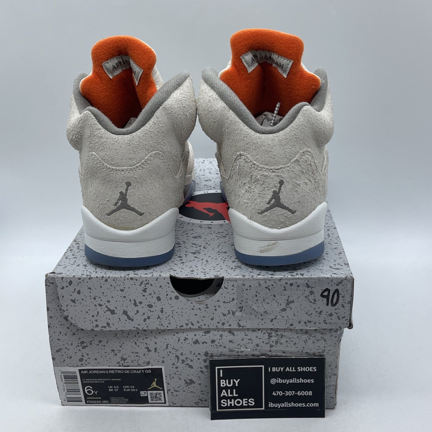 Size 6Y (GS) - Air Jordan 5 Retro SE Mid Craft (FD9220-180)