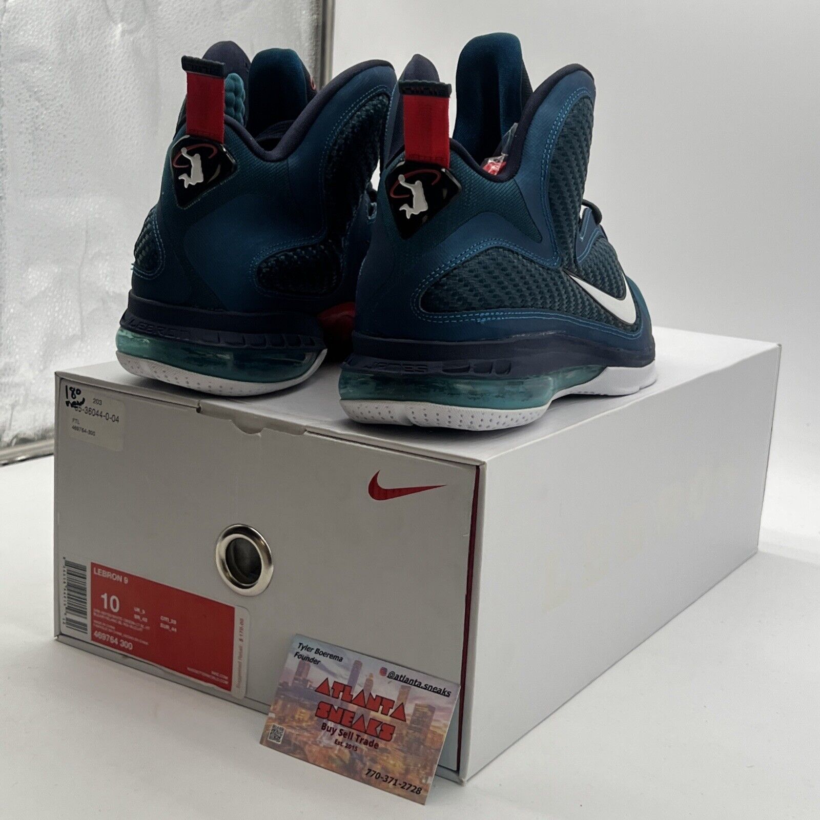 Size 10 - Nike LeBron 9 Swingman (469764-300)