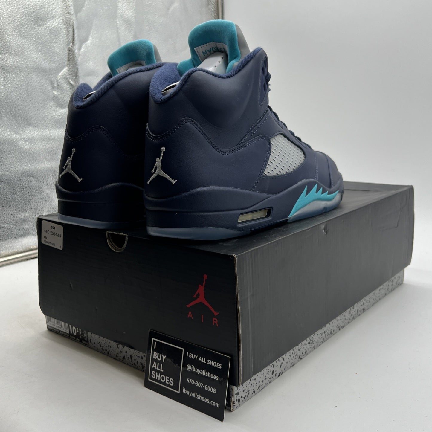 Size 10.5 - Air Jordan 5 Retro Pre-Grape (136027-405)