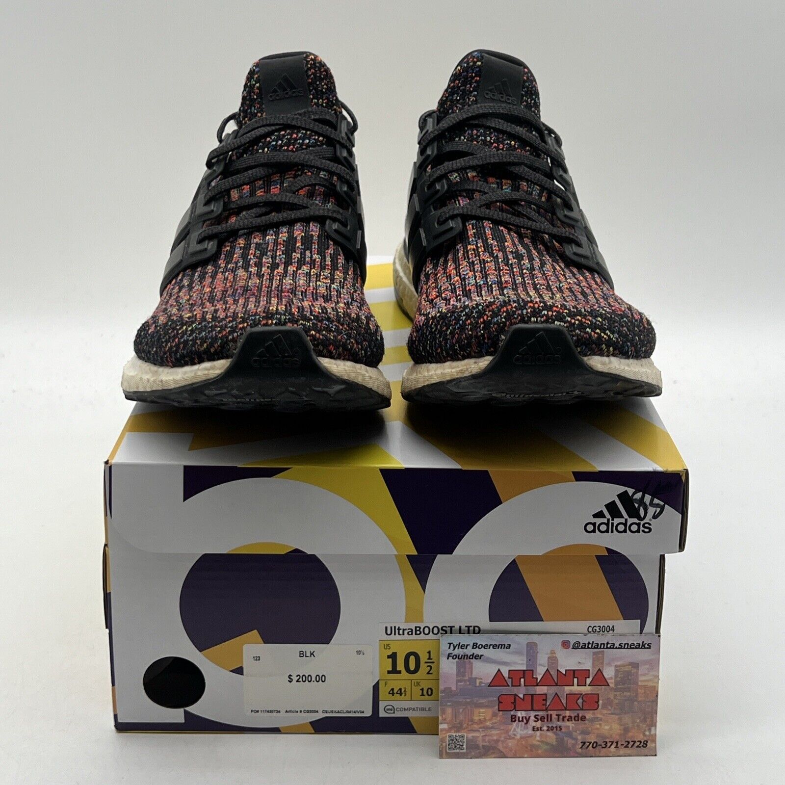Size 10.5 - adidas UltraBoost 3.0 Limited Multi-Color (CG3004)