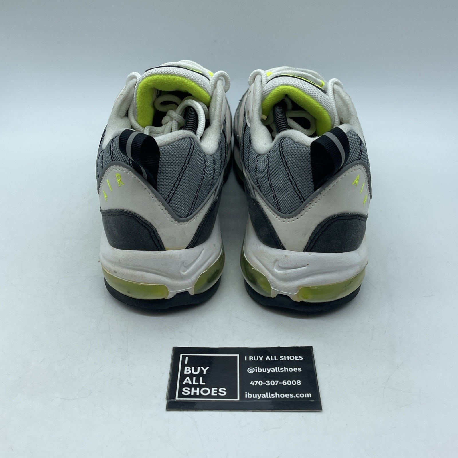Size 13 - Nike Air Max 98 Cool Grey Volt (640744-002)