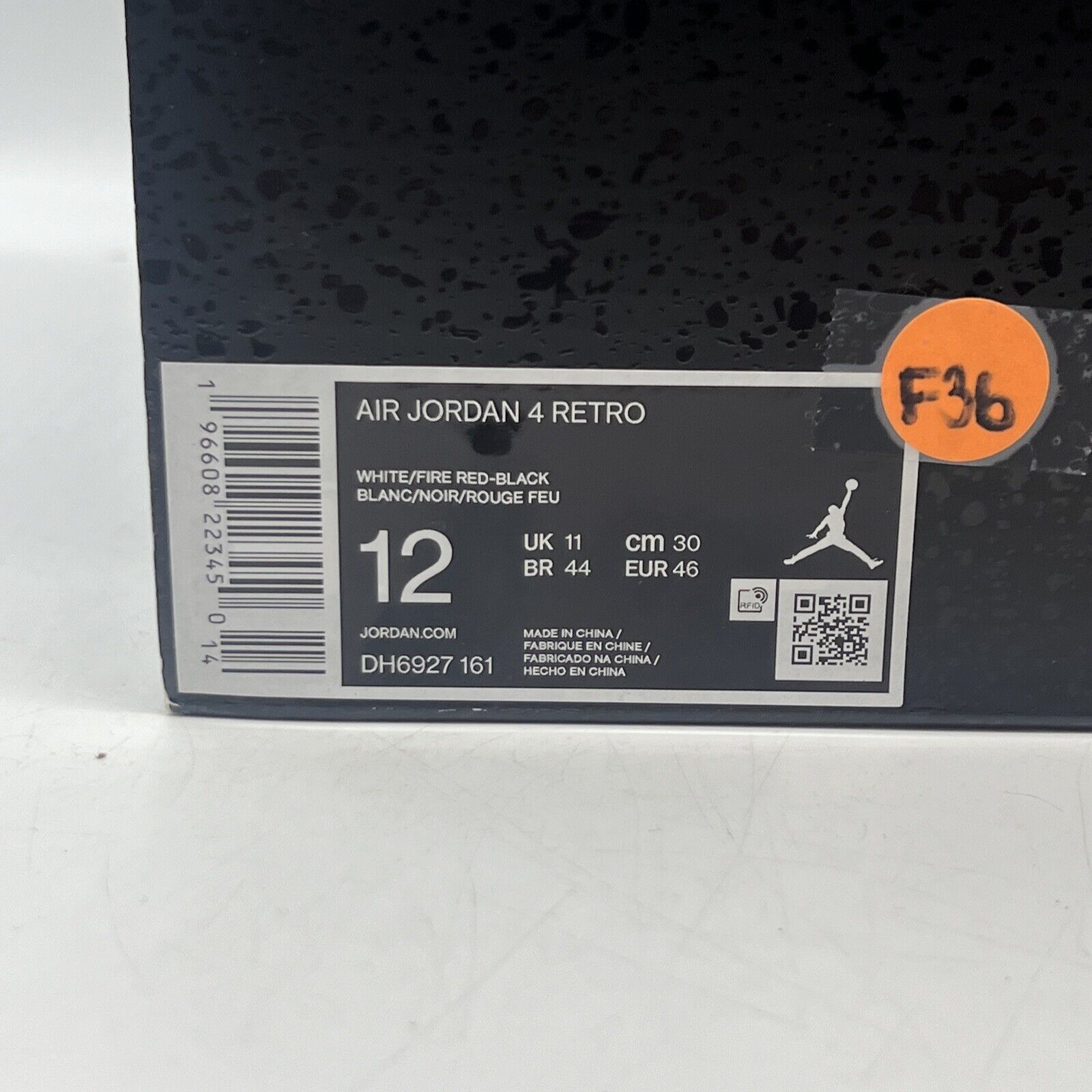Size 12 - Jordan 4 Retro Mid Red Cement Brand New Og All