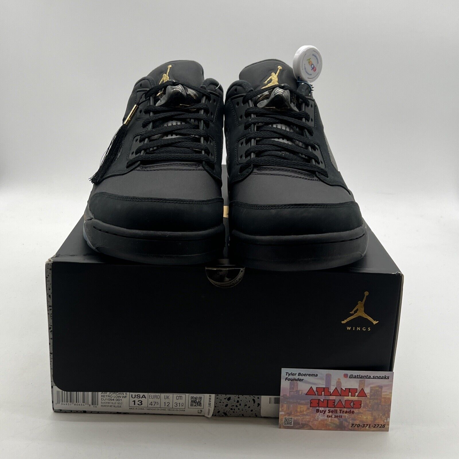 Size 13 - Air Jordan 5 Retro Wings Low Class of 2020-21 (DJ1094-001)