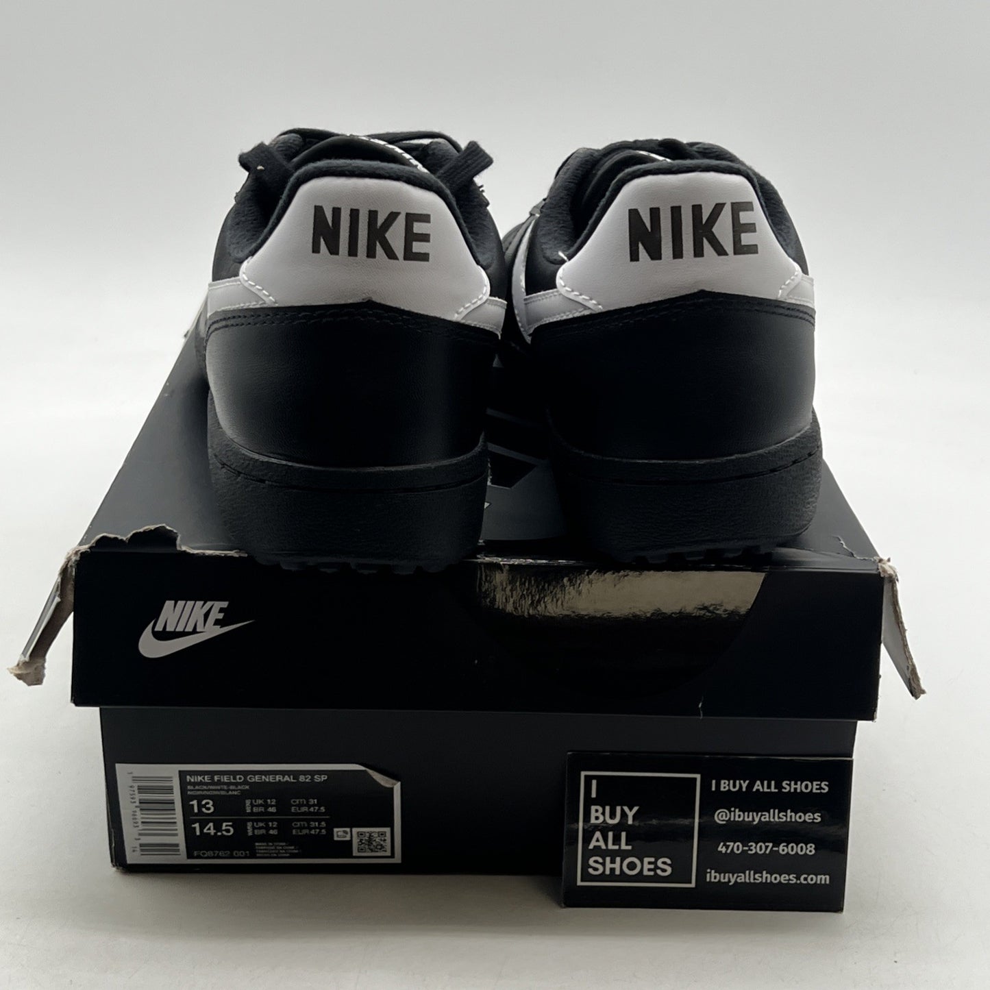 Size 13 - Nike Field General 82 SP Black White (FQ8762-001)