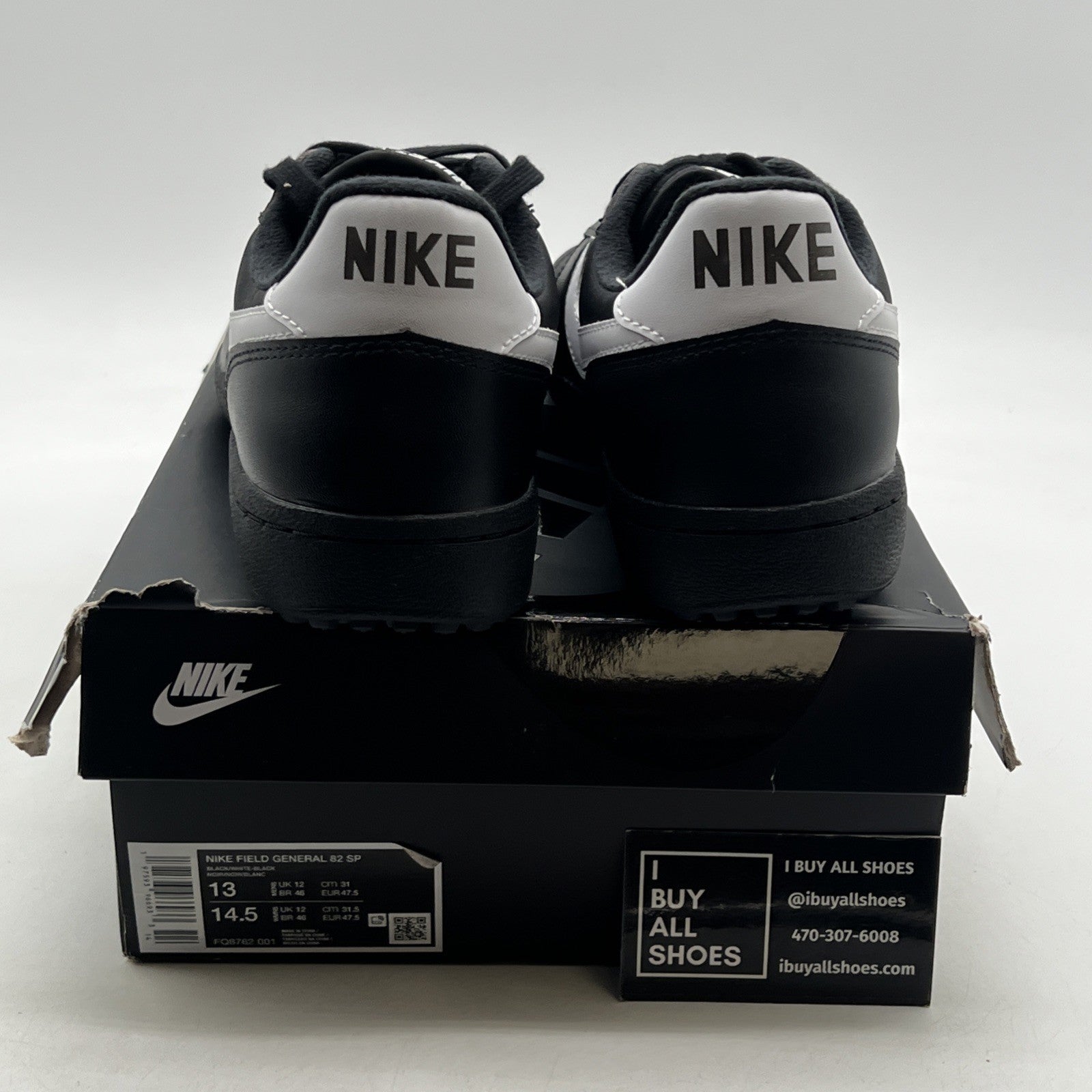 Size 13 - Nike Field General 82 SP Black White (FQ8762-001)
