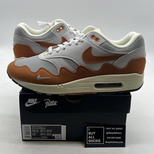Size 10.5 - Nike Air Max 1 Patta Waves Monarch (DH1348-001)