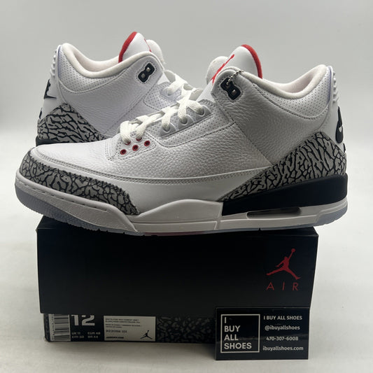 Size 12 - Air Jordan 3 Retro NRG Free Throw Line (923096-101)