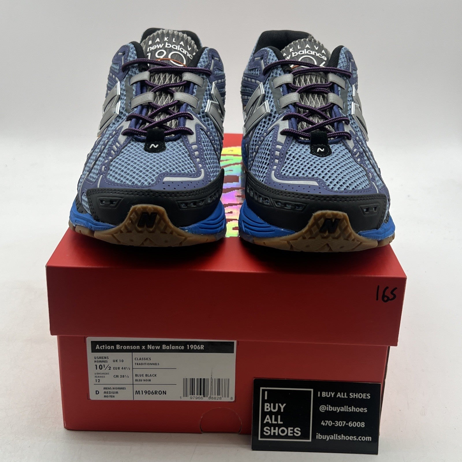 Size 10.5 - New Balance Action Bronson x 1906R Medusa Azul (M1906RON)