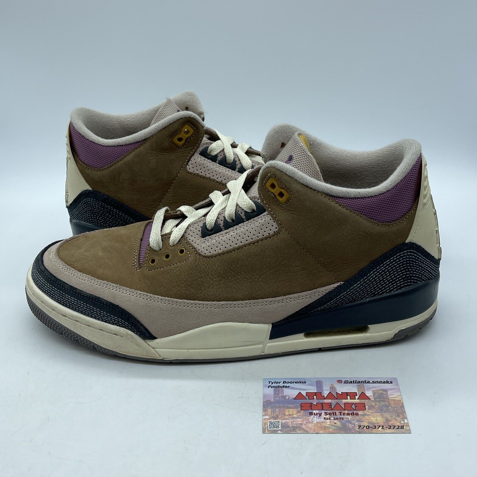 Size 11.5 - Air Jordan 3 Retro SE Winterized Brown Black Suede (DR8869-200)